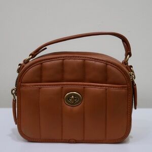 Coach Small Quilted Camera Bag